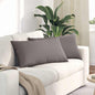 Sofa cushions 2 pcs 120 x 40 cm fabric