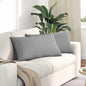 Sofa cushions 2 pcs 120 x 40 cm fabric