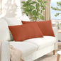 Sofa Cushions 2 pcs Light Yellow 120 x 40 cm Corduroy Fabric