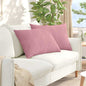 Sofa Cushions 2 pcs Yellow 120 x 40 cm Corduroy Fabric