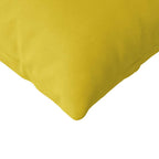 Cojines de sofá 2 pcs Amarillo 120 x 40 cm Tela de pana