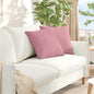 Sofa Cushions 2 pcs Yellow 120 x 40 cm Corduroy Fabric