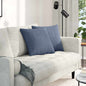 Sofa Cushions 2 pcs Light Yellow 120 x 40 cm Corduroy Fabric