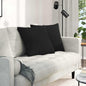 Sofa cushions 2 pcs 120 x 40 cm fabric