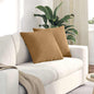 Sofa Cushions 2 pcs Yellow 120 x 40 cm Corduroy Fabric