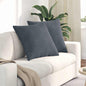 Sofa Cushions 2 pcs Yellow 120 x 40 cm Corduroy Fabric