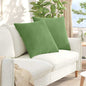 Sofa Cushions 2 pcs Yellow 120 x 40 cm Corduroy Fabric