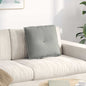 Beige Back Cushion 100 x 50 cm Microfiber fabric