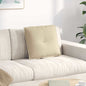 Beige Back Cushion 100 x 50 cm Microfiber fabric