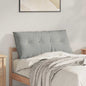 Beige Back Cushion 100 x 50 cm Microfiber fabric