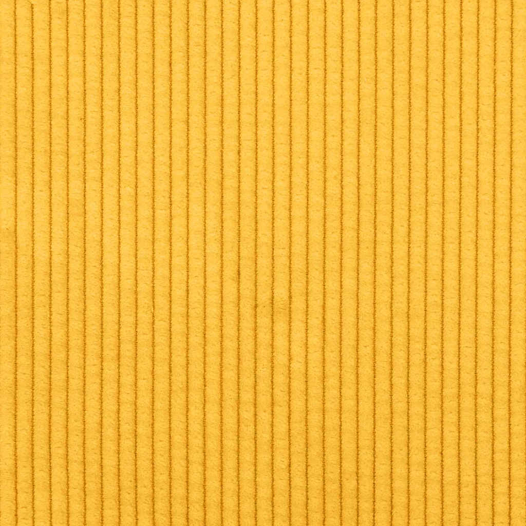 Cojín de Espalda Amarillo Claro 100 x 50 cm Tela de pana