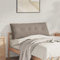 Beige Back Cushion 100 x 50 cm Microfiber fabric