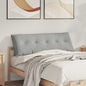 Beige Back Cushion 100 x 50 cm Microfiber fabric