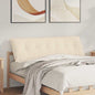 Beige Back Cushion 100 x 50 cm Microfiber fabric