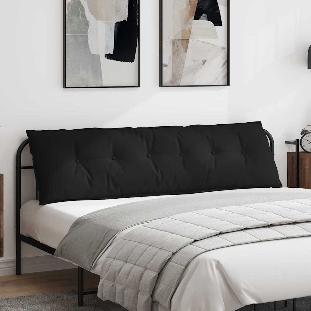 Cojín de Espalda Beige 100 x 50 cm Tela de microfibra