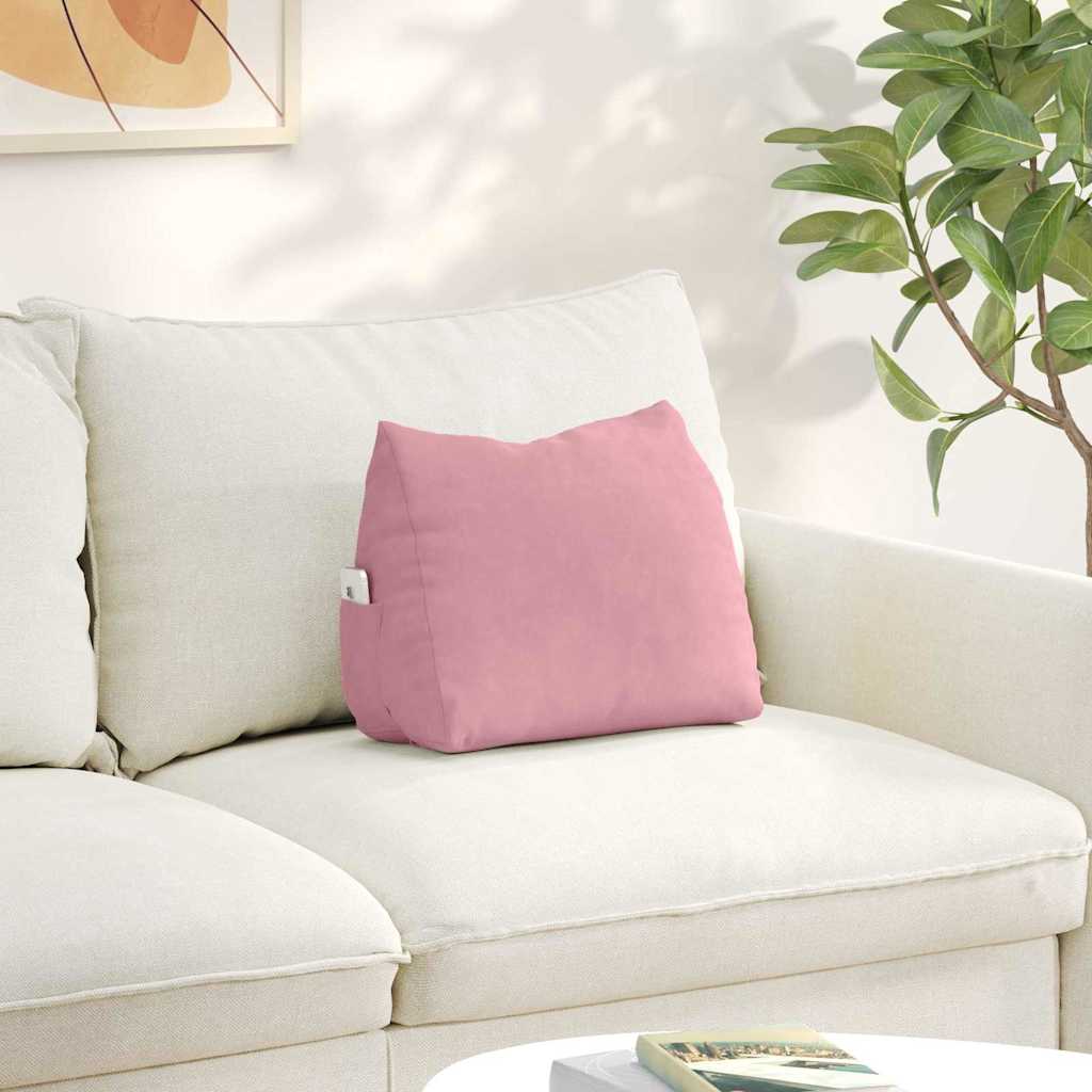 Cojín de Espalda Amarillo 45 x 20 x 35 cm Tela de pana