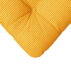 Cojines para asiento 4 pcs Amarillo Claro 40 x 40 cm