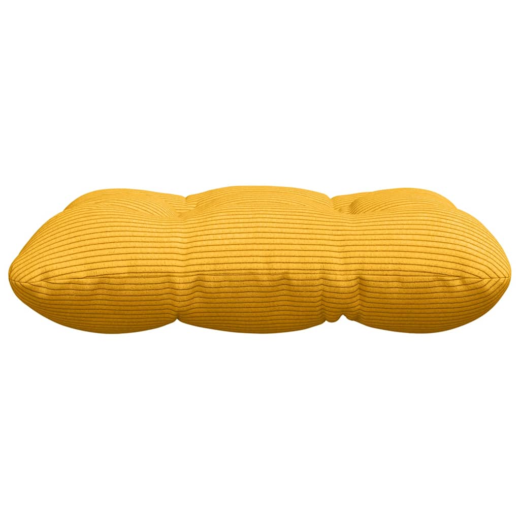 Cojines para asiento 4 pcs Amarillo Claro 40 x 40 cm
