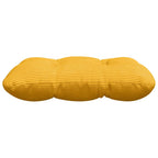 Cojines para asiento 4 pcs Amarillo Claro 40 x 40 cm