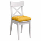 Cojines para asiento 4 pcs Amarillo Claro 40 x 40 cm