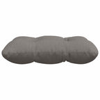 Cojines para asiento 4 pcs Taupé 45 x 45 x 12 cm tela