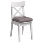 Cojines para asiento 4 pcs Taupé 45 x 45 x 12 cm tela