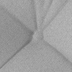 Cojines para asiento 4 pcs Gris Nube 45 x 45 x 12 cm tela