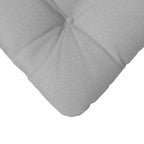 Cojines para asiento 4 pcs Gris Nube 45 x 45 x 12 cm tela