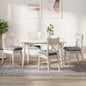 Cojines para asiento 4 pcs Gris Nube 45 x 45 x 12 cm tela