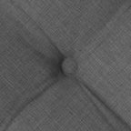 Cojines para asiento 4 pcs Gris oscuro 40 x 40 x 6 cm tela