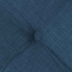 Cojines para asiento 4 pcs Azul 40 x 40 x 6 cm tela