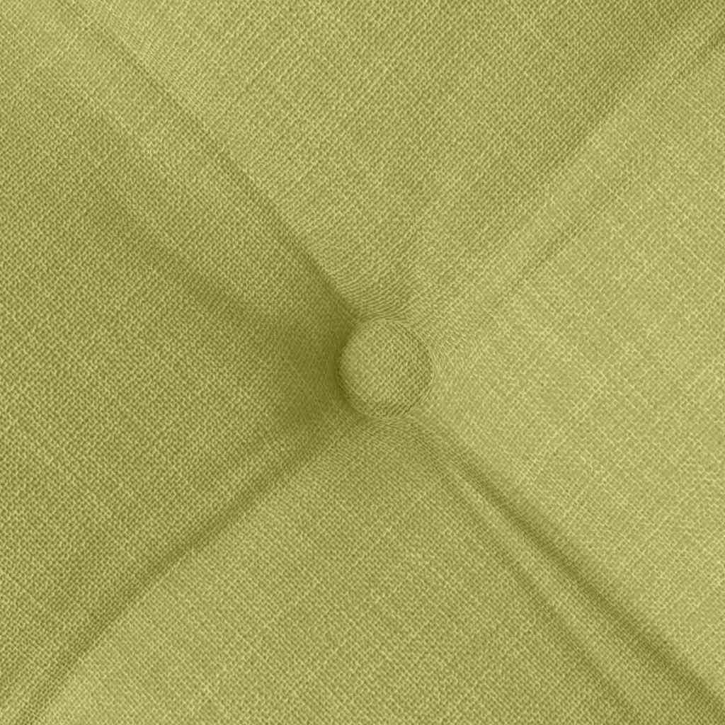 Cojines para asiento 4 pcs Verde claro 40 x 40 x 6 cm tela