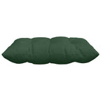Cojines para asiento 4 pcs Verde oscuro 40 x 40 x 6 cm