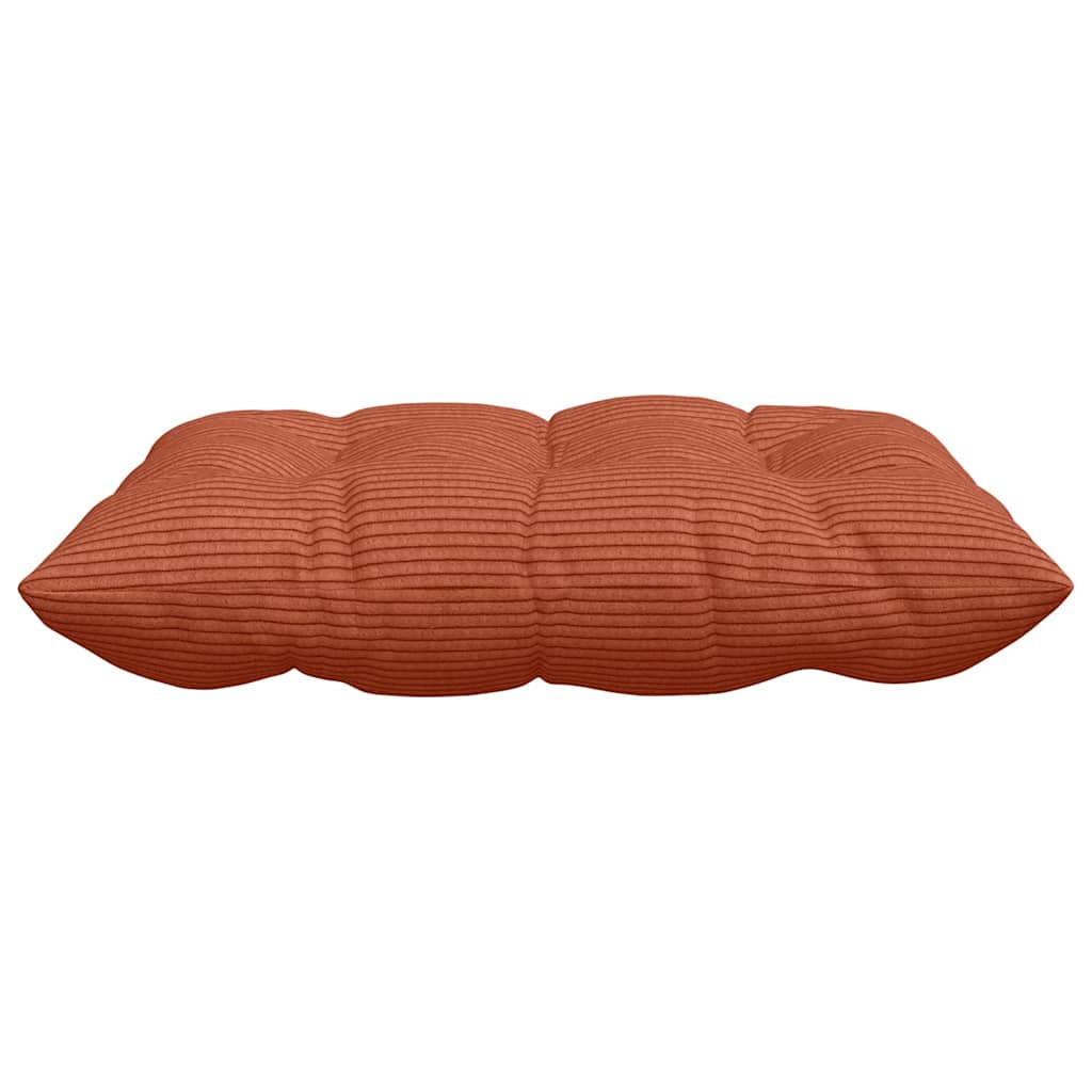 Cojines para asiento 4 pcs Rojo Naranja 40 x 40 x 6 cm