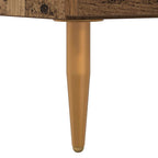 Mesita de Noche con cajón 2 pcs Madera vieja 40 x 35 x 47,5 cm