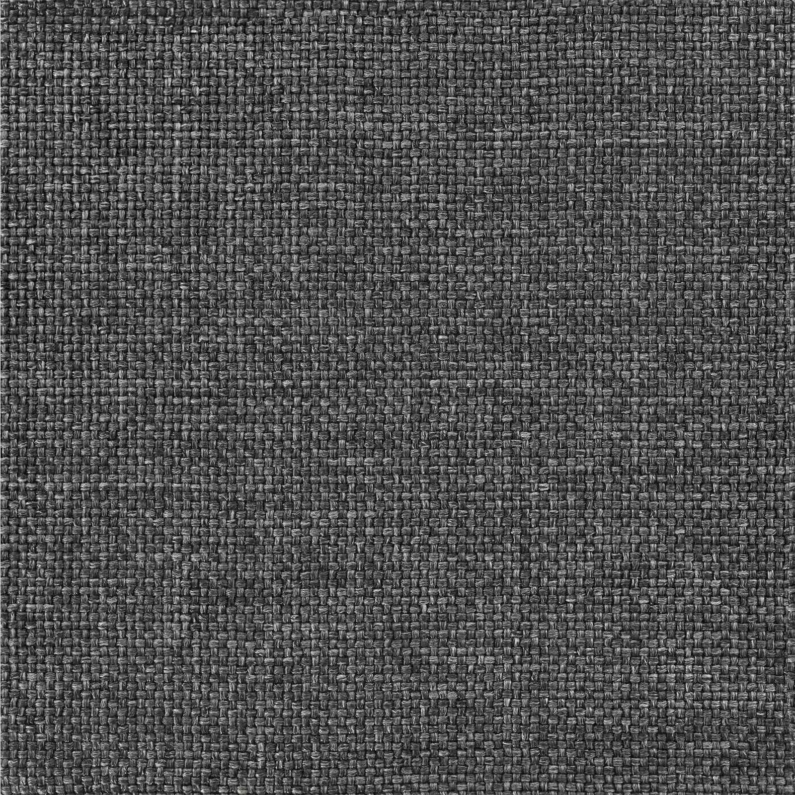 Estructura de Cama con Cabecera Tapizada Gris oscuro