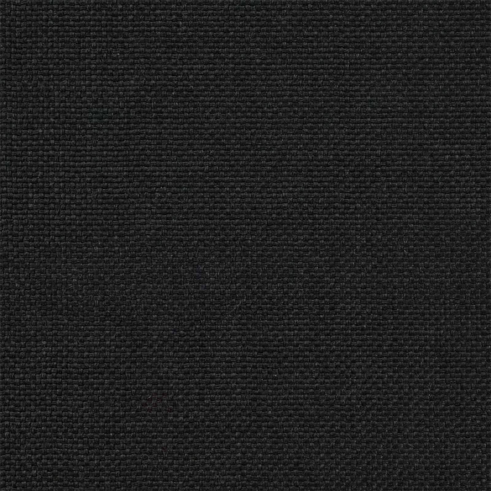 Estructura de Cama con Cabecera Tapizada Negro 120 x 190 cm