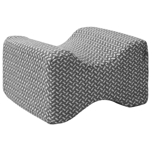 Knee Pillow Solid Color Grey 26 x 21.5 x 15 cm