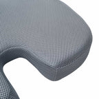 Almohada para el asiento Color sólido Gris 47 x 37 x 8 cm