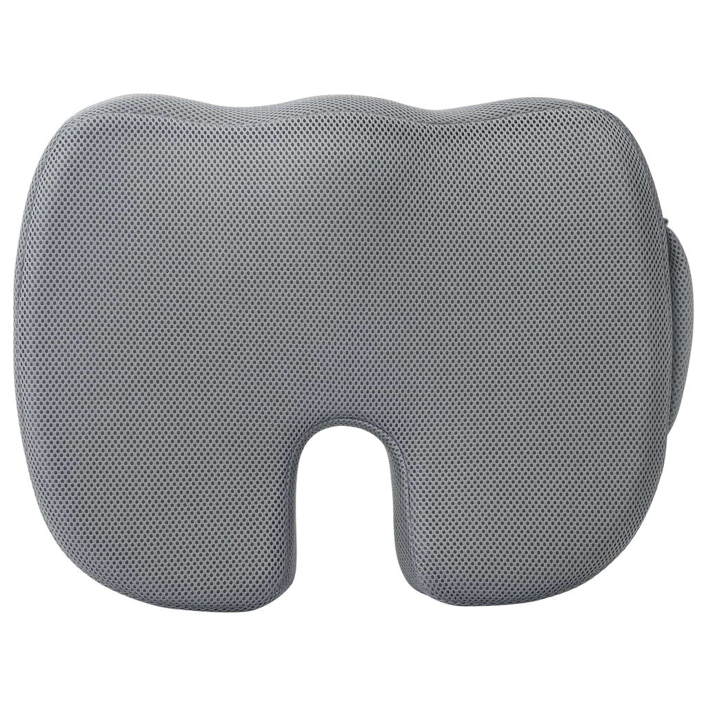 Almohada para el asiento Color sólido Gris 47 x 37 x 8 cm