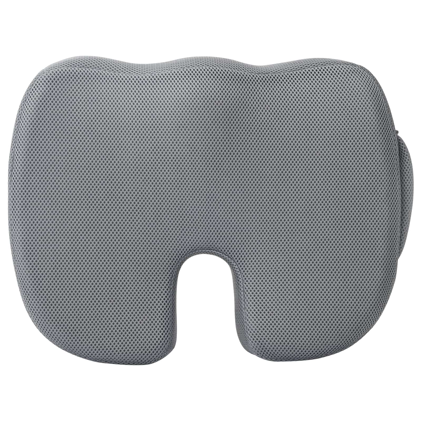 Almohada para el asiento Color sólido Gris 47 x 37 x 8 cm
