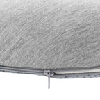 Almohada para el asiento Gris Claro 42 x 36,5 x 8 cm