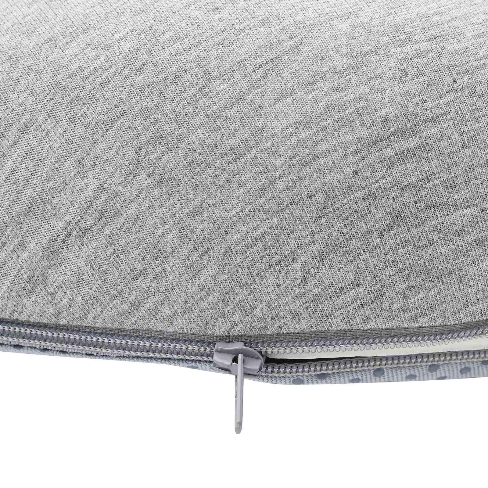 Almohada para el asiento Gris Claro 42 x 36,5 x 8 cm