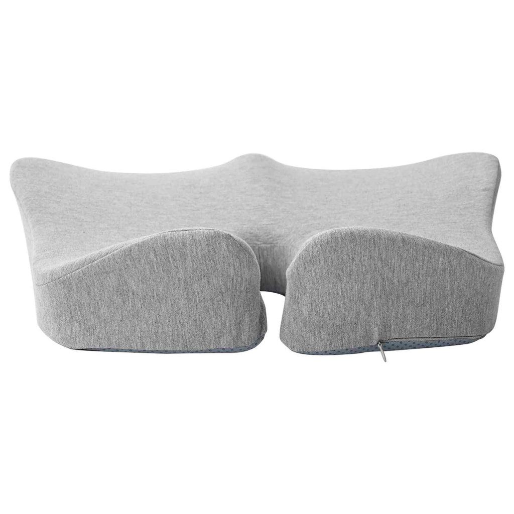 Almohada para el asiento Gris Claro 50 x 43 x 10 cm