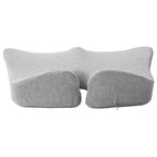 Almohada para el asiento Gris Claro 50 x 43 x 10 cm