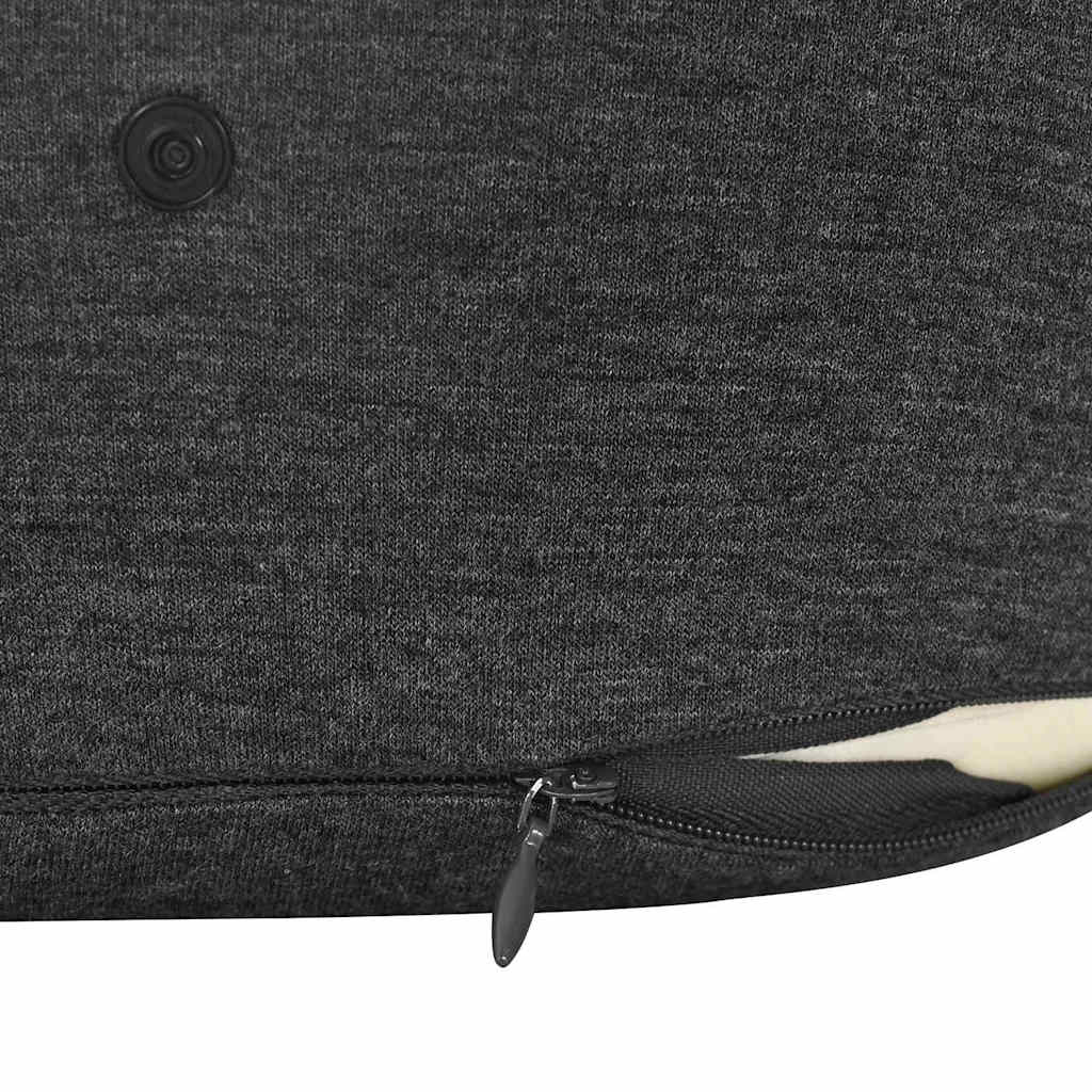 Almohada de viaje para el cuello Gris oscuro