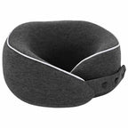 Almohada de viaje para el cuello Gris oscuro