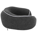 Almohada de viaje para el cuello Gris oscuro