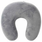 Almohada de viaje para el cuello Gris Espuma Viscoelástica