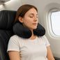 Almohada de viaje para el cuello Gris Espuma Viscoelástica